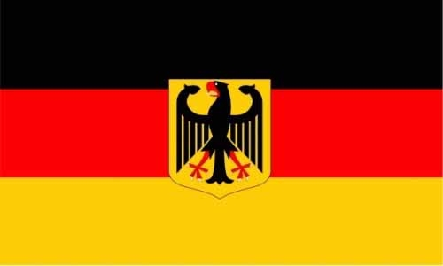 Deutschland mit Adler Flagge 150x250 cm Sonderangebot 68d