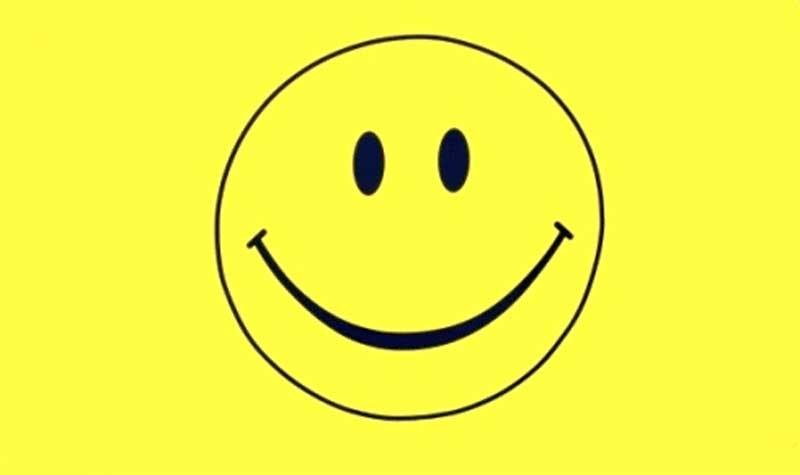 Smiley Flagge 150x250 cm