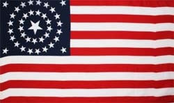 USA 38 Sterne (1877-1890) Flagge 90x150 cm