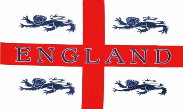 England St. George 4 Löwen Flagge 90x150 cm