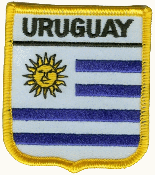 Uruguay Wappenaufnäher / Patch