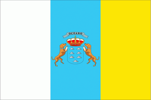 Kanarische Inseln Kanaren Flagge 90x150 cm