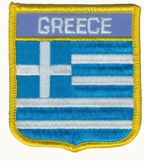 Griechenland Wappenaufnäher / Patch