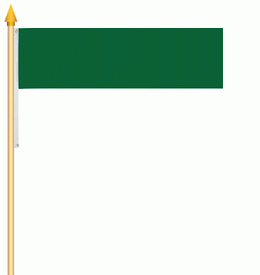 Schützenfest grün-weiß Stockflagge 30x45 cm
