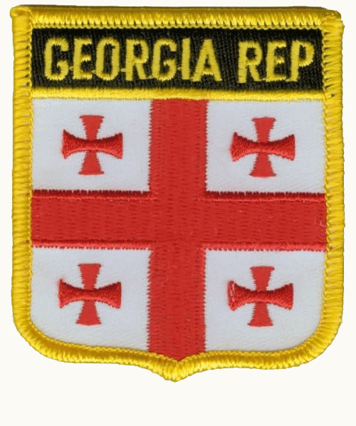 Georgien Wappenaufnäher / Patch