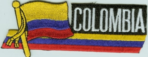 Kolumbien Sidekickaufnäher