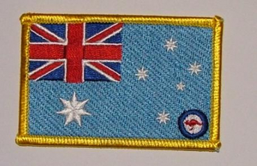 Australien Airforce Aufnäher / Patch 8 x 5 cm