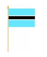 Botswana Stockflagge 30x45 cm