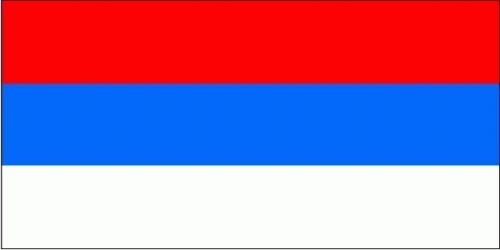 Serbien ohne Wappen Flagge 90x150 cm