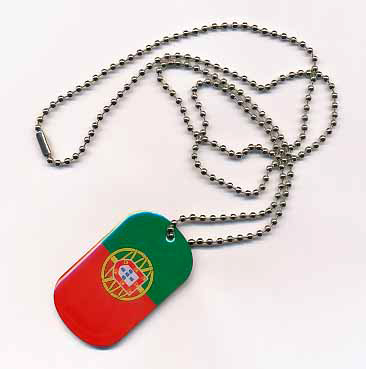 Portugal Dog Tag 30x50 mm (Erkennungsmarke)