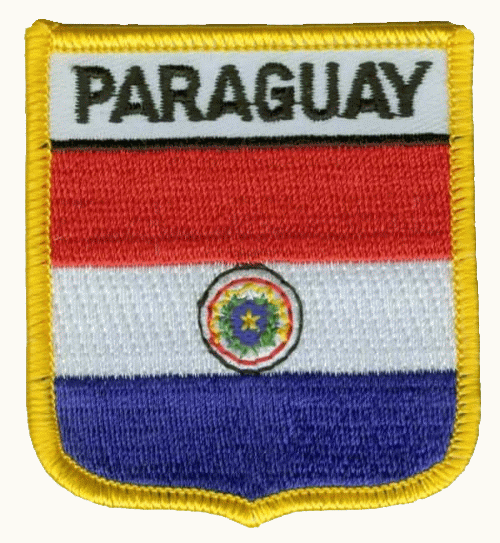 Paraguay Wappenaufnäher / Patch