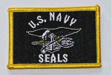 US Navy Seals Aufnäher / Patch 8 x 5 cm