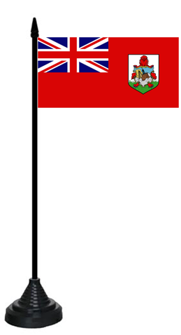 Bermuda Tischflagge 10x15 cm