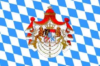 Bayern Königreich Flagge 90x150 cm