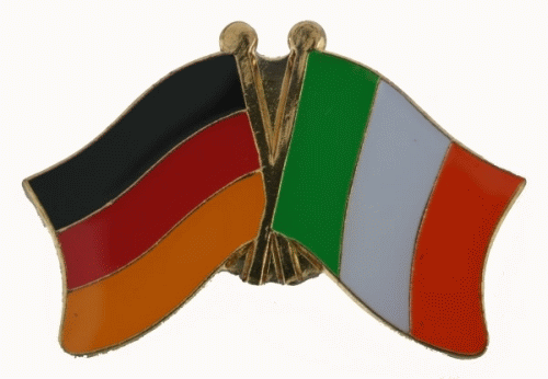 Deutschland / Irland Freundschaftspin