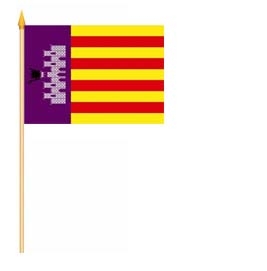 Mallorca Stockflagge 30x45 cm