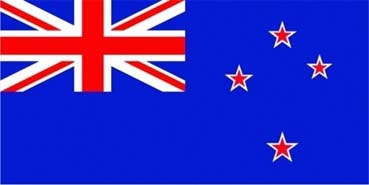 Neuseeland Aufkleber 8 x 5 cm