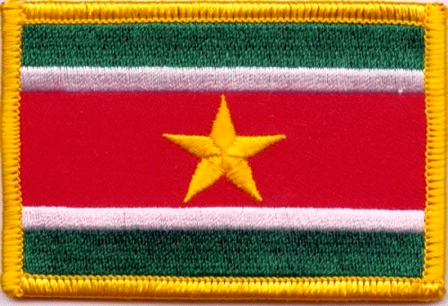 Surinam Aufnäher / Patch