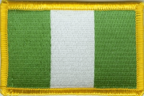 Nigeria Aufnäher / Patch