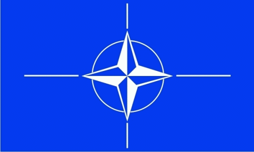 NATO (North Atlantic Treaty Org.) Flagge 90x150 cm