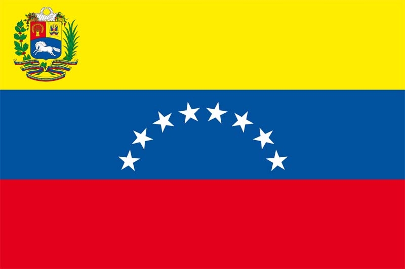 Venezuela Flagge ab 2006  8 Sterne 90x150 cm