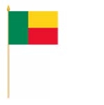 Benin Stockflagge 30x45 cm