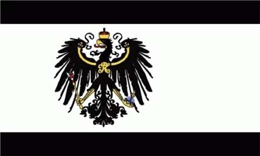 Preussen Königreich (1892-1918) Aufkleber 8 x 5 cm