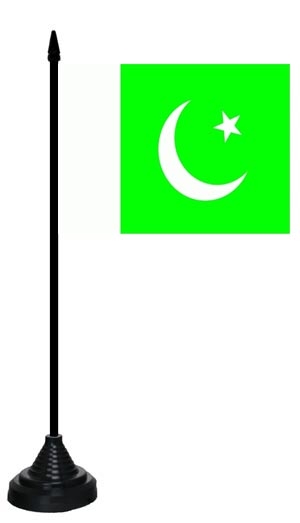 Pakistan Tischflagge 10x15 cm