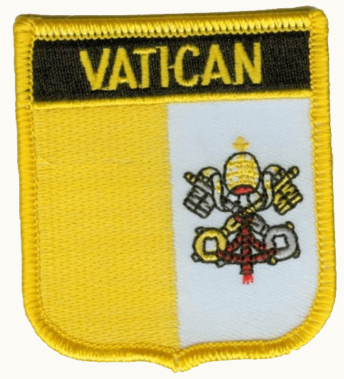 Vatikan Wappenaufnäher / Patch