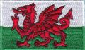 Wales Aufnäher / Patch 4x6cm
