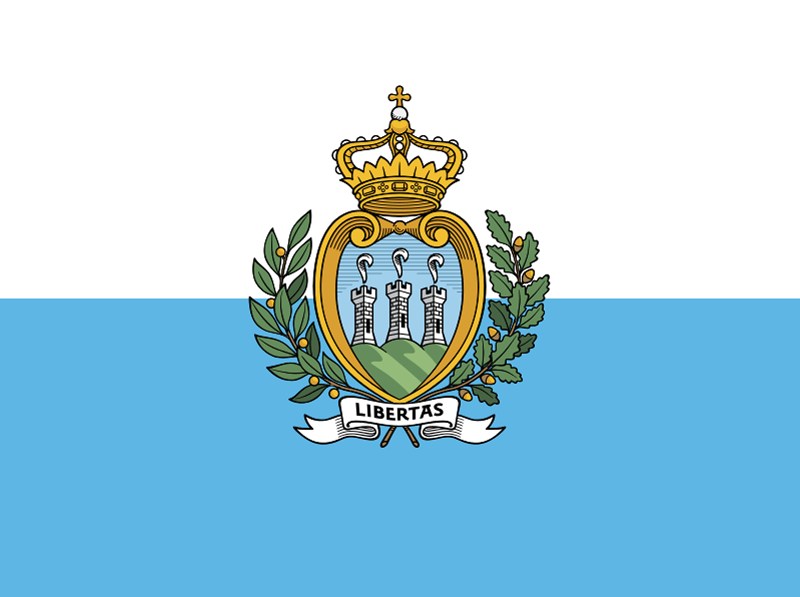San Marino Flagge 90x150 cm