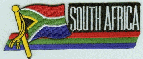 Südafrika Sidekickaufnäher