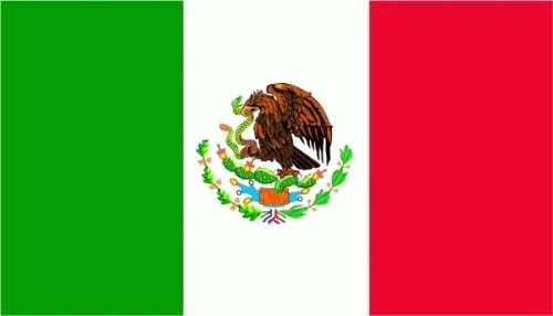 Mexiko Flagge 90x150 cm Sonderangebot 75d