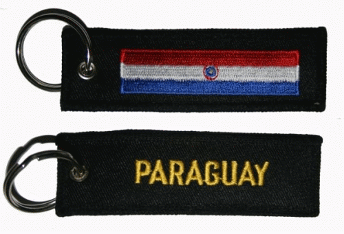 Paraguay Schlüsselanhänger