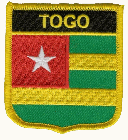 Togo Wappenaufnäher / Patch