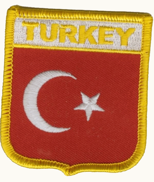Türkei Wappenaufnäher / Patch
