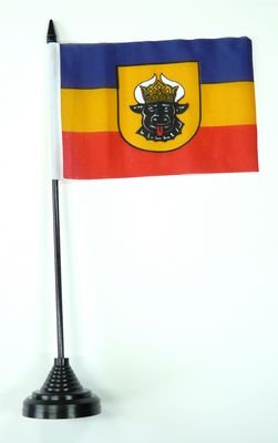 Mecklenburg Tischflagge 10x15 cm