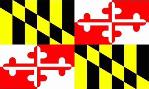 Maryland Flagge 90x150 cm