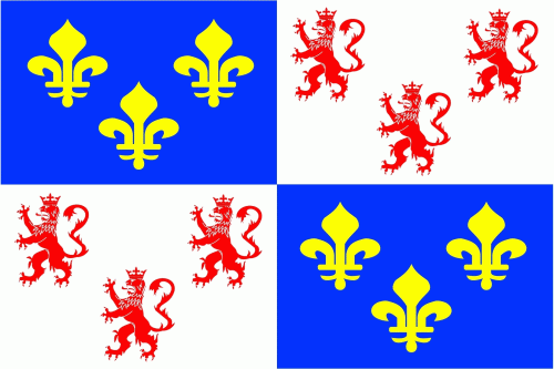 Picardie Region Flagge 90x150 cm