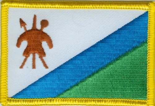 Lesotho Aufnäher / Patch