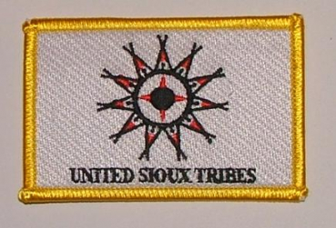 United Sioux Tribes (Indianer) Aufnäher / Patch 8 x 5 cm