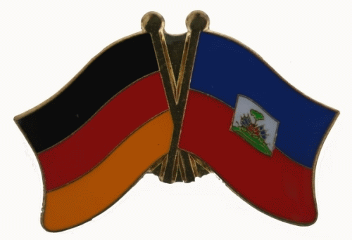 Deutschland / Haiti Freundschaftspin