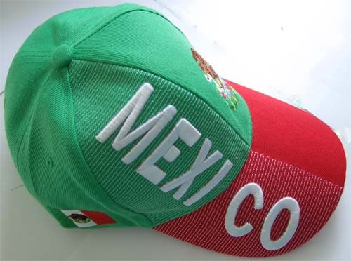 Mexiko roter Schirm Baseballcap