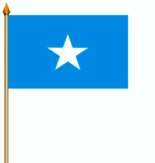 Somalia Stockflagge 30x45 cm