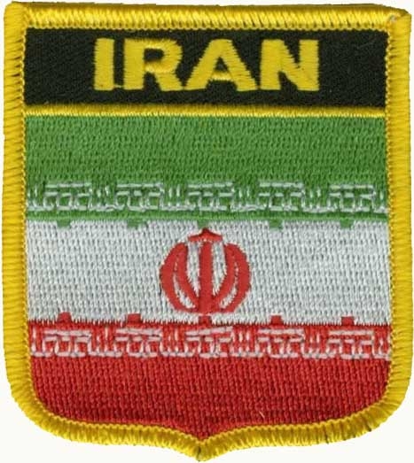 Iran Wappenaufnäher / Patch