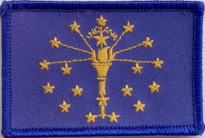 Indiana Aufnäher / Patch