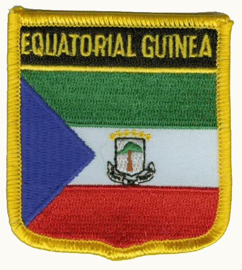 Äquatorialguinea Wappenaufnäher / Patch