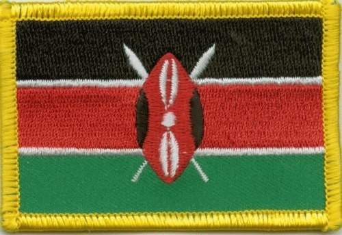 Kenia Aufnäher / Patch