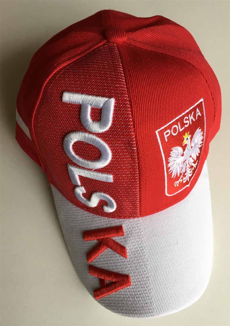 Polen Schrift Polska Baseballcap