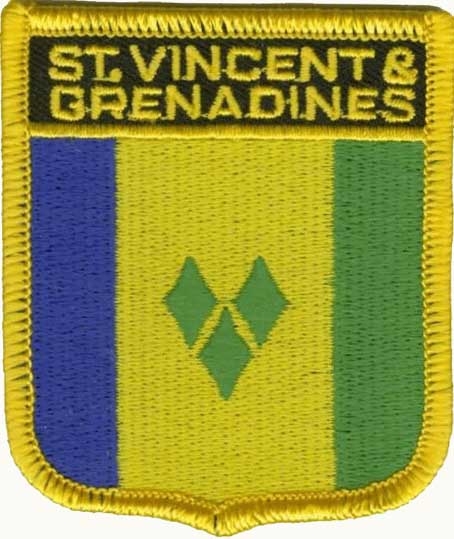 St. Vincent und die Grenadinen Wappenaufnäher / Patch
